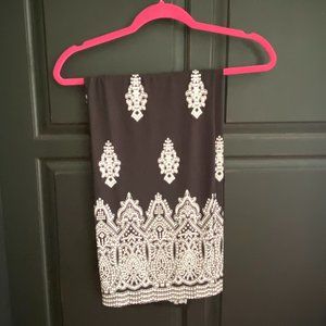 Roz & Ali Rayon Wide Leg Pants